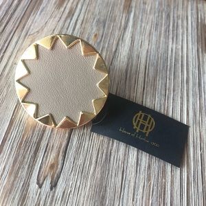 HOUSE OF HARLOW 1960 Sunburst Cocktail Ring Size 5